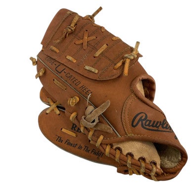 Used Rawlings RBG155 BB/SB Glove LH Throw Brown 10 1/2" 11406-S000105502