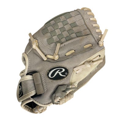 Used Rawlings HIGHLIGHT BB/SB Glove RH Throw Grey 10 1/2" 11406-S000105504