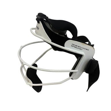 Used Champion Sports FACE MASK BB/SB Fielders Mask White S/M 11406-S000105545