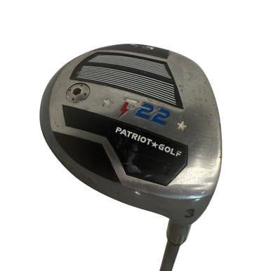 Used PATRIOT GOLF Mens Fairway Wood RH 3 Wood 11406-S000105546