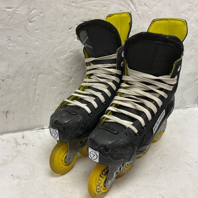 Used Bauer RS Roller Hockey Skates Black Senior 7 11855-S000187901