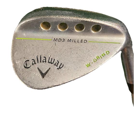 Callaway MD3 Milled Forged Sand Wedge 56*12 W Grind RH Stiff Steel 36" New Grip