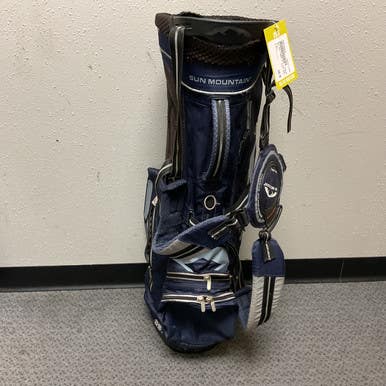 Used Sun Mtn THREE 5 Mens Stand Bag Royal Blue 11855-S000188010