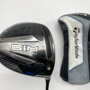 TaylorMade SIM MAX-D Driver 10.5* Diamana Limited S60 60g Reg RH HC