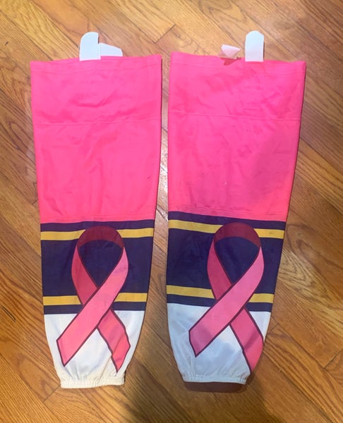 Rare NJ AVS  Hockey Fight Cancer Socks