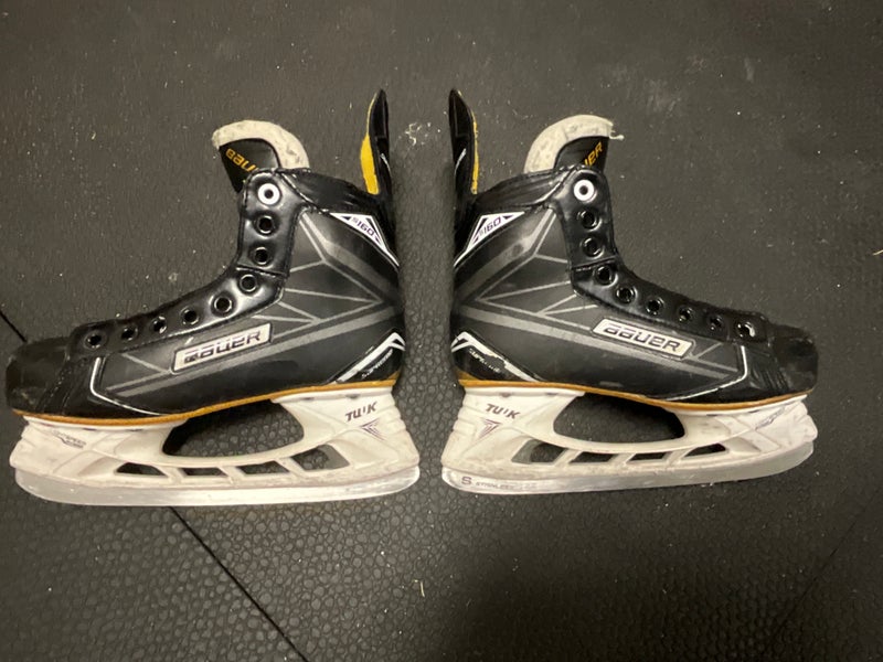 2016 Bauer Supreme S160 Hockey Skates Extra Wide Width Size 4 (Used)