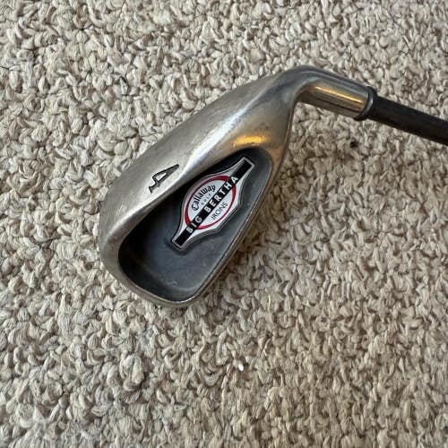 Callaway Big Bertha Mens Right Handed Individual 4 Iron Golf Club Regular Flex