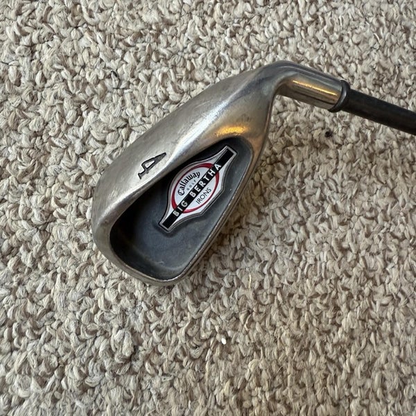 Callaway Big Bertha Mens Right Handed Individual 4 Iron Golf Club Regular Flex