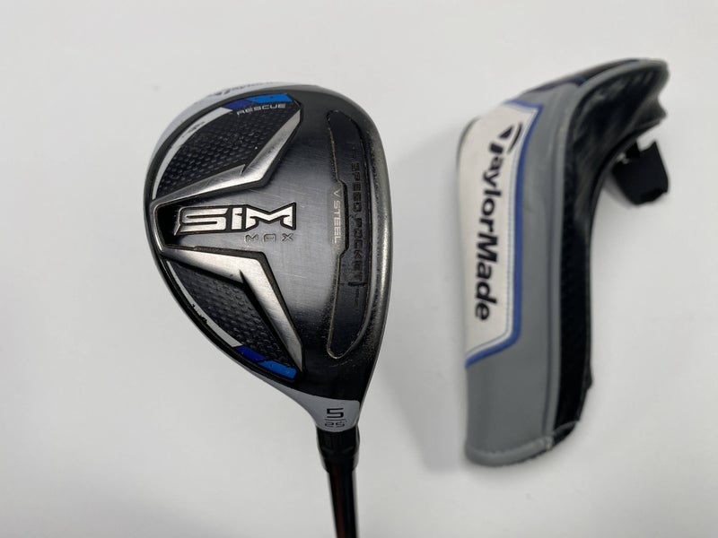 TaylorMade SIM MAX 5 Hybrid 25* Fujikura Ventus Blue 5A Senior RH HC