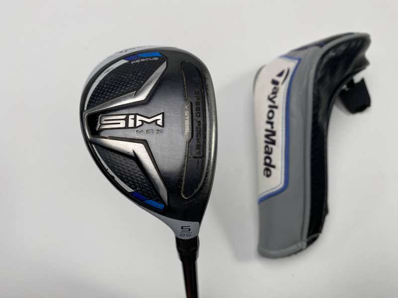 TaylorMade SIM MAX 5 Hybrid 25* Fujikura Ventus Blue 5A Senior RH
