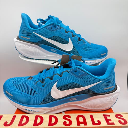 Nike Air Zoom Pegasus 41 NFL Carolina Panthers Running Shoes FZ5091-400 NIB