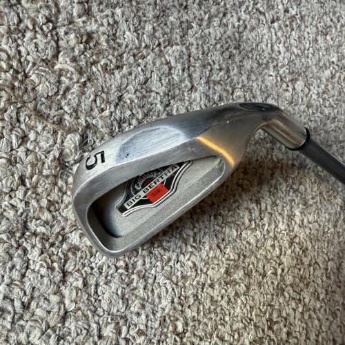 Callaway Big Bertha 1996 Mens RH Individual 5 Iron Golf Club Regular Flex