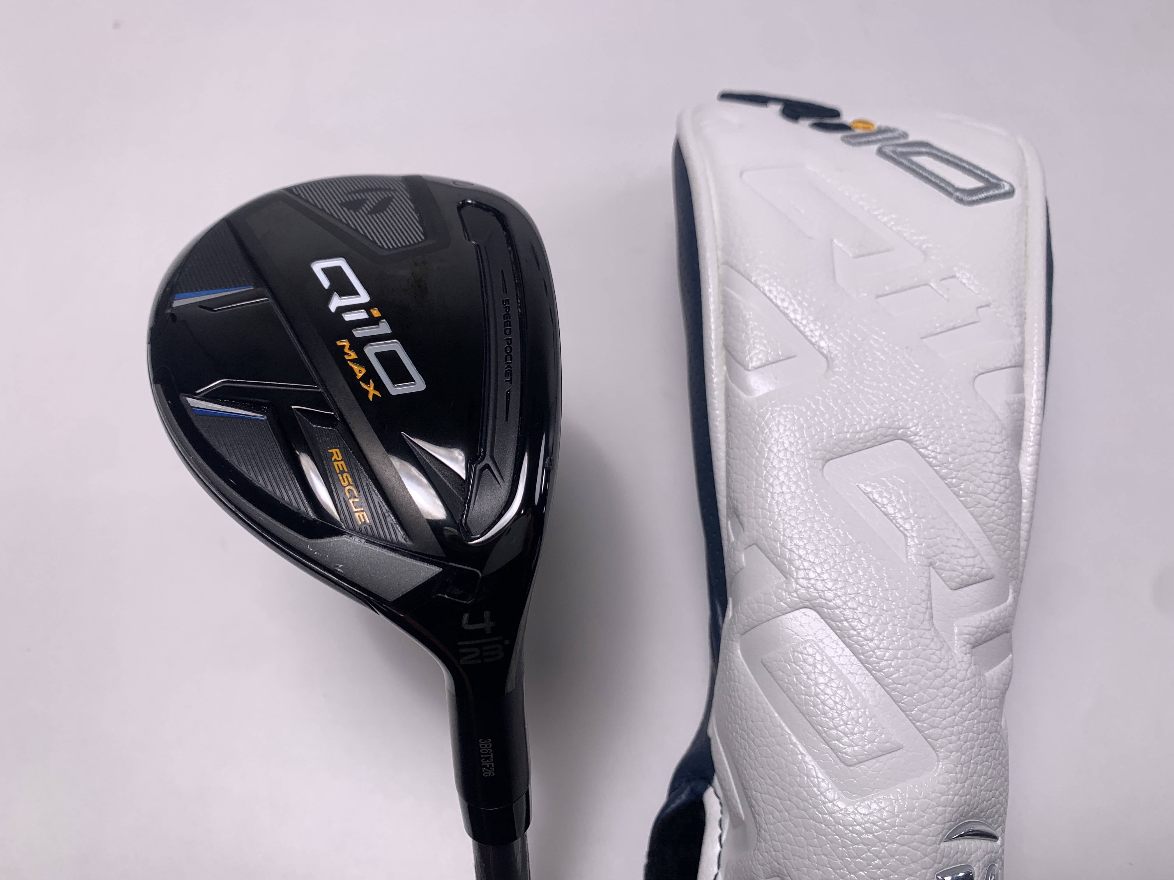 TaylorMade Qi10 MAX 4 Hybrid 23* Fujikura Speeder NX Regular