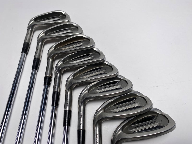 Nicklaus Air Bear Offset Iron Set 3-PW Crank Shaft Nicklaus Regular Steel LH