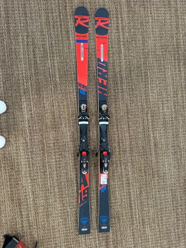 Men's 2020 Rossignol 165 cm Racing Hero FIS GS Pro Skis Without Bindings Max Din 14 (Used)