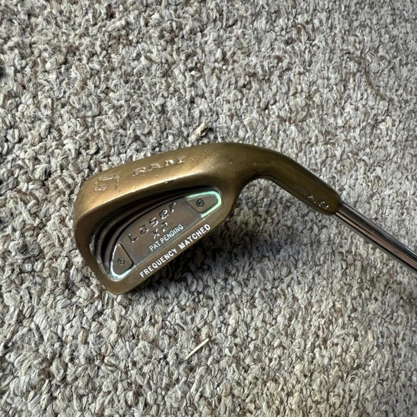 Ram BeCu Beryllium Copper Laser X2 Mens RH Individual 6 Iron Golf Club