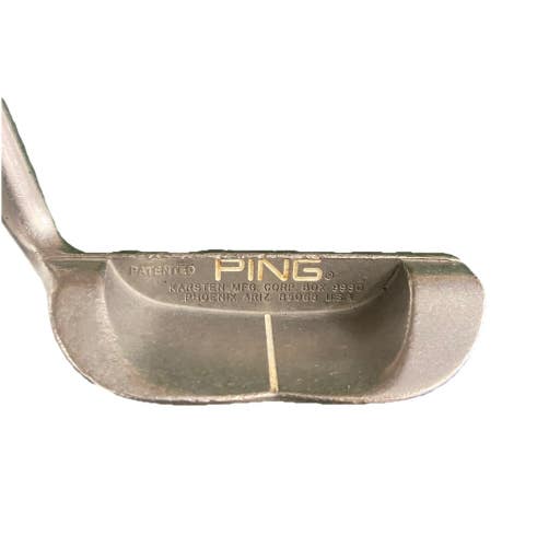 Ping Karsten B63 Stainless Putter Box 9990 Phoenix 85068 RH Steel 35" New Grip