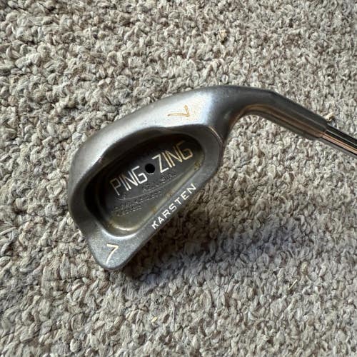 PING Zing Black Dot Mens Right Handed Individual 7 Iron Golf Club