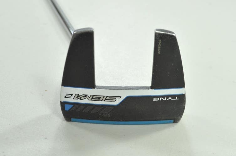 Ping Sigma 2 Tyne 33" Adjustable Length Putter Right Slight Arc Steel # 197202