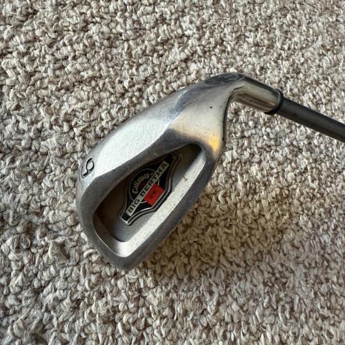 Callaway Big Bertha 1996 Mens Right Handed Individual 9 Iron Golf Club Graphite
