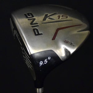PING K15 DRIVER LOFT: 9.5 FLEX: STIFF LENGTH:45 IN LEFT HANDED