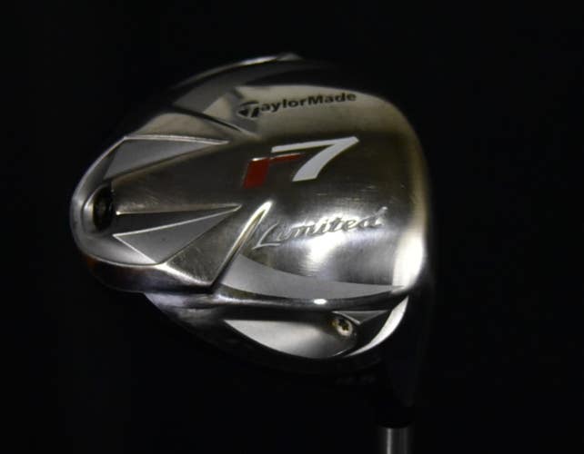 TAYLORMADE R7 LIMITED DRIVER LOFT: 10.5 FLEX: STIFF LENGTH : 45 IN RIGHT HANDED