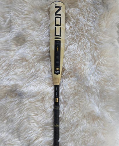 2025 Rawlings Icon Composite USABat Certified Bat (-10) 18 oz 28" (Used)