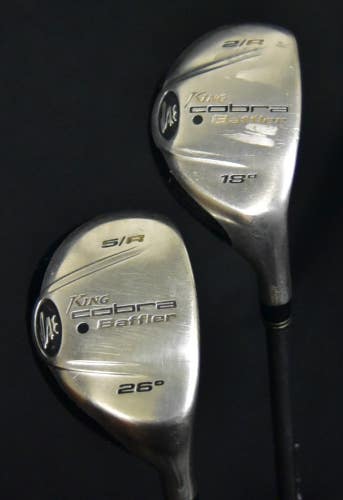 KING COBRA BAFFLER 2H &5H HYBRID SET FLEX: REGULAR  LENGTH : 41-42 IN RH