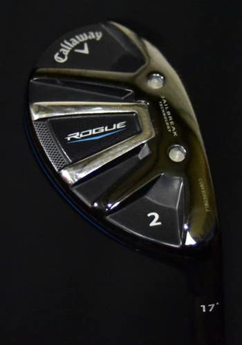 CALLAWAY ROUGE 2-HYBRID LOFT: 17 FLEX: STIFF LENGTH : 41 IN RIGHT HANDED