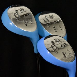 LYNX ELEGANCE NOUVLLE 1 3 5 WOOD SET FLEX: LADIES  LENGTH : 42.5 IN RH