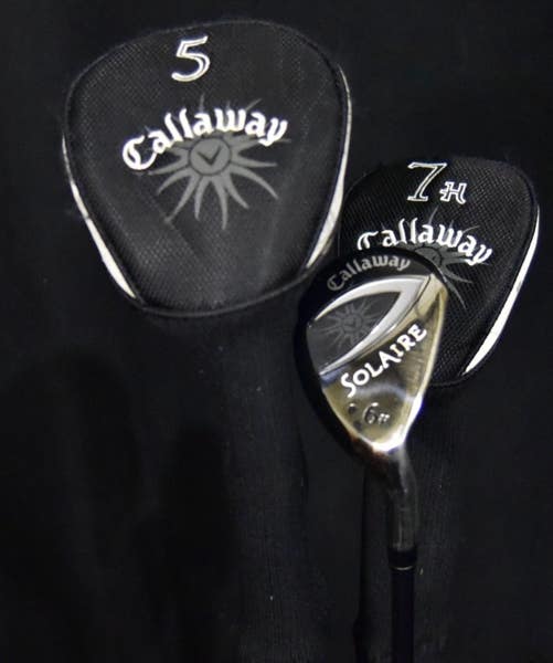 CALLAWAY SOLAIRE WOOD AND HYBRID SET FLEX: LADIES LENGTH