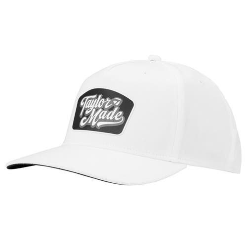 NEW 2025 TaylorMade Allegiant A-Frame White Snapback Adjustable Golf Hat/Cap
