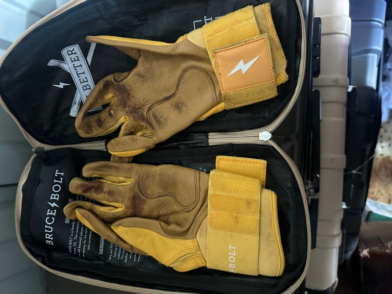 Bruce bolt batting gloves