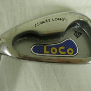Dunlop Loco 7 Iron (Steel PowerPoint Plus Mid-Firm) LEFT 7i Golf Club
