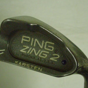 Ping Zing 2 5 Iron (Blue Dot, Graphite U34 Gold Senior) 5i