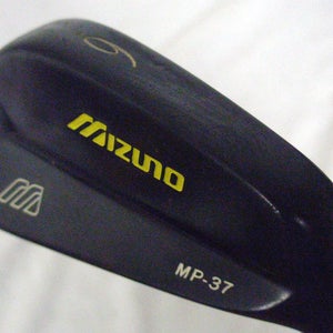 Mizuno MP-37 6 iron (Steel, STIFF, CUSTOM BLK, YELLOW, +1") Golf Club
