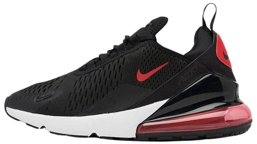 Nike Air Max 270 GS FB8037-001 Sneakers Kids US 6Y Black Running Shoes RTN212