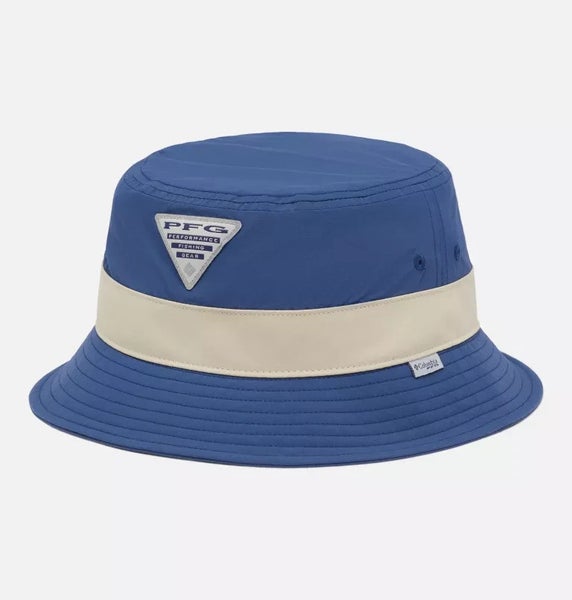 Columbia PFG Slack Tide CU7232-469 Bucket Hat Unisex S/M Blue Fishing BYB69