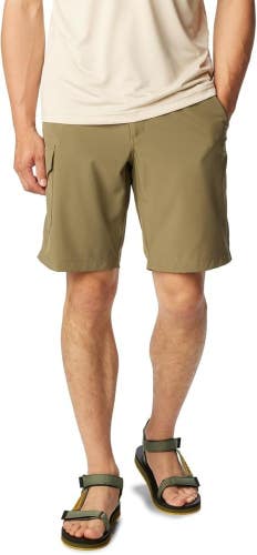 Columbia Eaglecrest Shorts Men's 30 Stone Green Performance Cargo Pocket BYB66