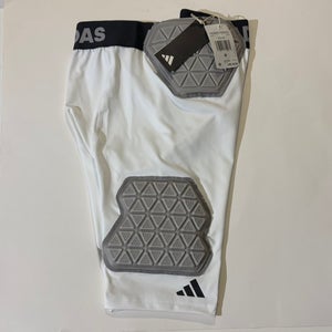SOLD *** Size M Adidas Men’s Tech-Fit Integrated Padded Football Girdle Compression shorts IP9106