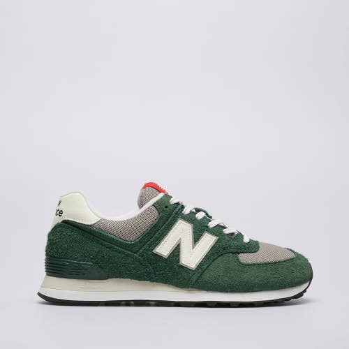 New Balance 574 U574GNH Sneakers Men's US 10 Green White Lifestyle Shoes FL3945