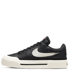 Nike Court Legacy Lift DM7590-001 Women's Black White Lifestyle Shoes FL3886