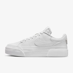 Nike Court Legacy Lift DM7590-101 Sneaker Women's 10 White Platform Shoes FL3888