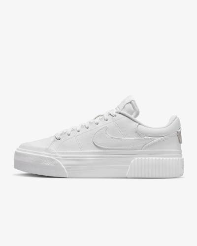 Nike Court Legacy Lift DM7590-101 Sneaker Women's 10 White Platform Shoes FL3888