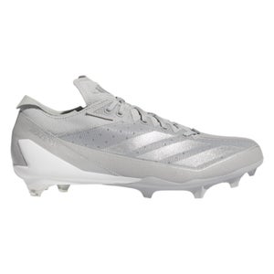 Adidas Adizero Electric IE4386 Men's Silver Metallic Gray Football Cleats FL3880