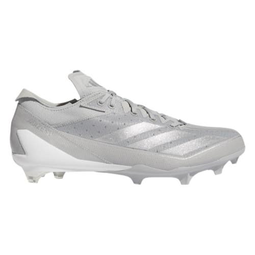 Adidas Adizero Electric IE4386 Men's Silver Metallic Gray Football Cleats FL3880