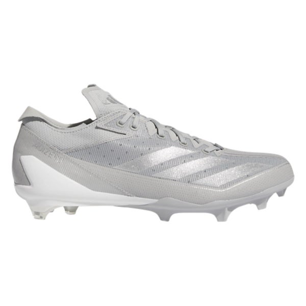Adidas Adizero Electric IE4386 Men's Silver Metallic Gray Football Cleats FL3880