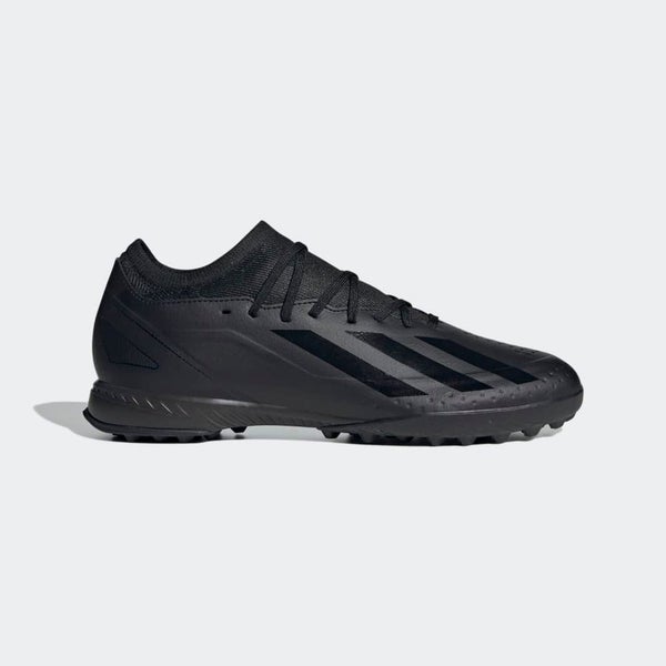 Adidas Crazyfast.3 Turf ID9336 Men's Core Black Lace-Up Football Boots FL3872