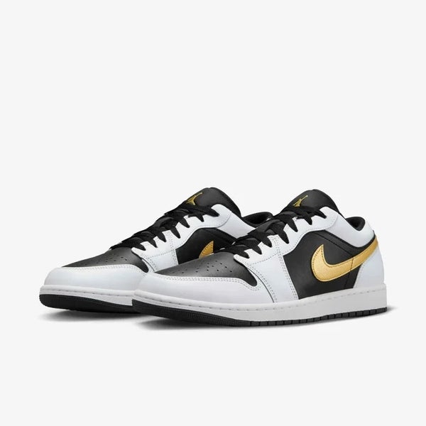 Nike Air Jordan 1 Low 553558-172 Sneakers Men's 9.5 White Lifestyle Shoes FL3927