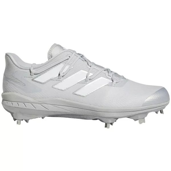 Adidas Adizero Afterburner 8 H00979 Mens US 9 Gray Silver Baseball Cleats FL3860